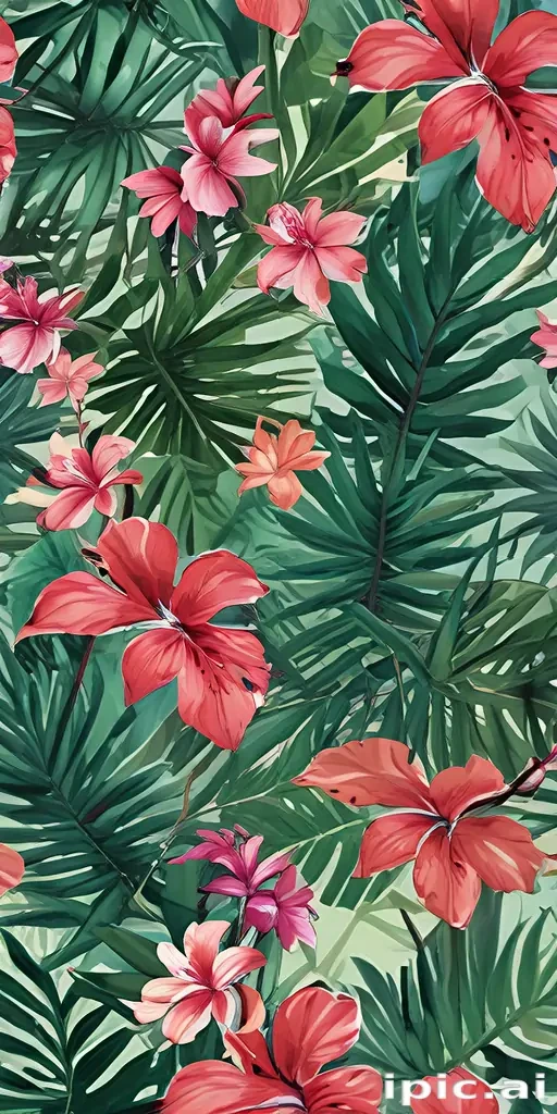 tropical iphone wallpaper