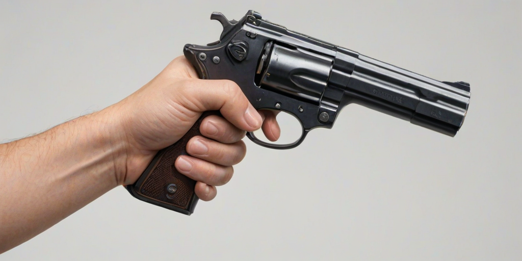 hand with gun png