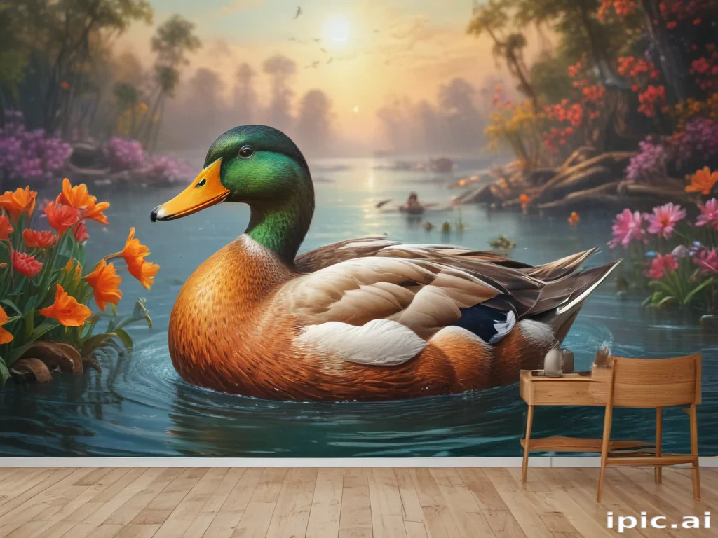 duck background