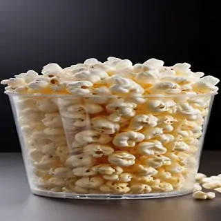 transparent popcorn