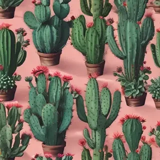 aesthetic cactus wallpaper