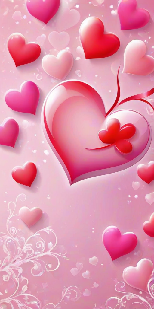 wallpapers of beautiful hearts