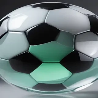 transparent soccer ball