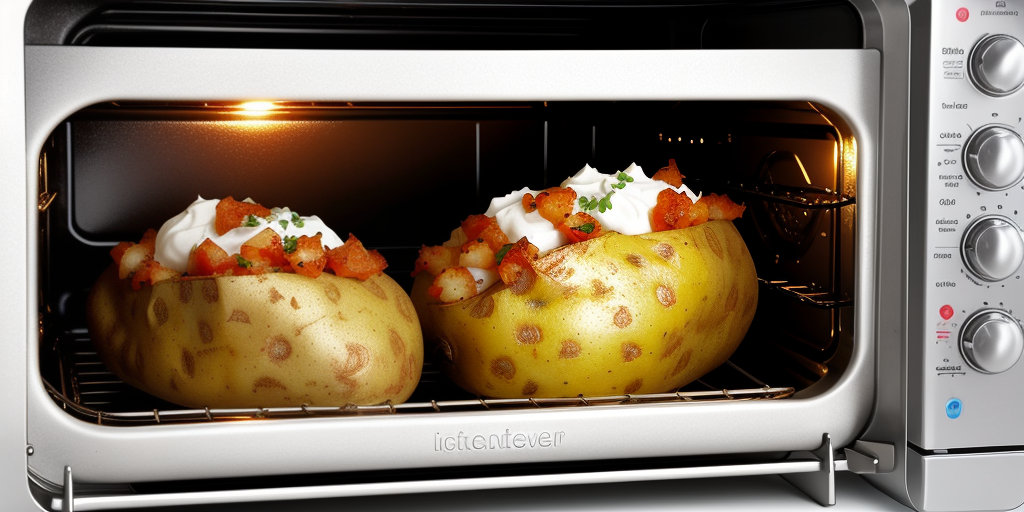 baked potatoes in convection oven