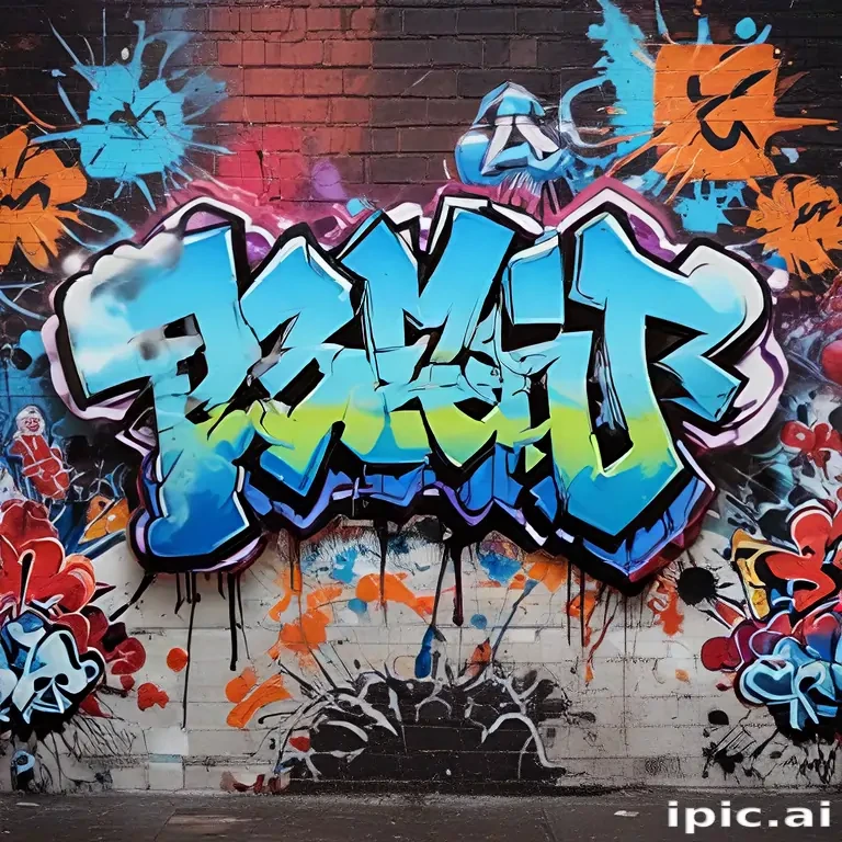 graffiti art background