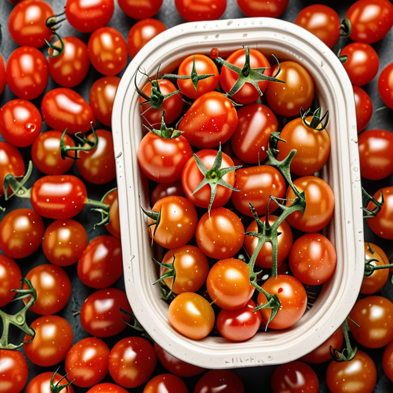 how many cherry tomatoes in a pint