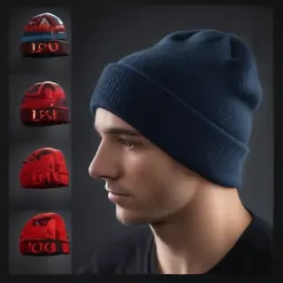 beanie mock up