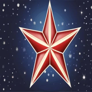 clipart of christmas star