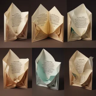 folded paper png
