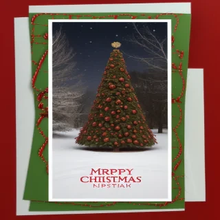 xmas card background