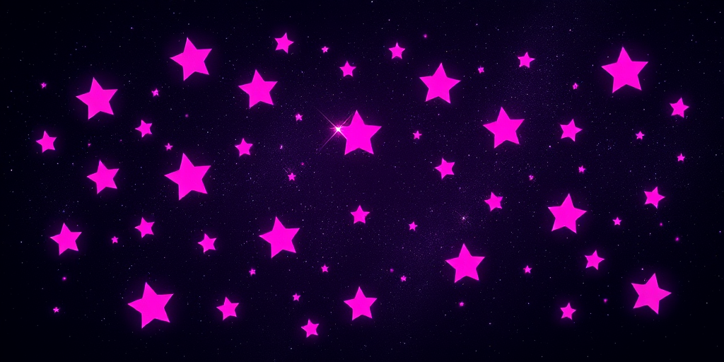 pink stars png