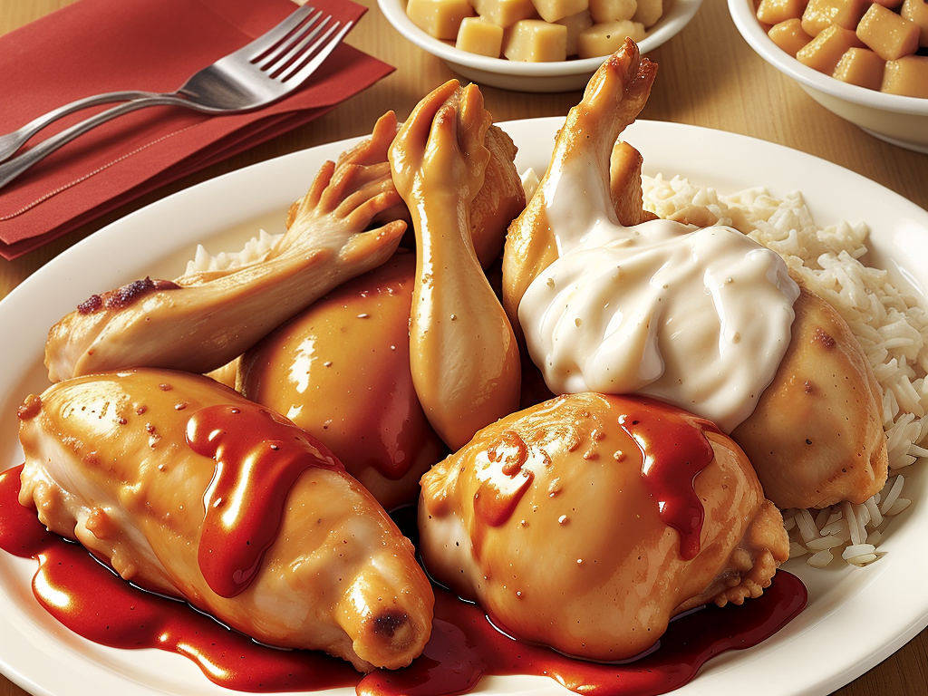 golden corral bourbon street chicken