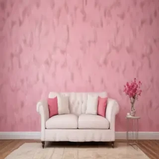 pink wall paper