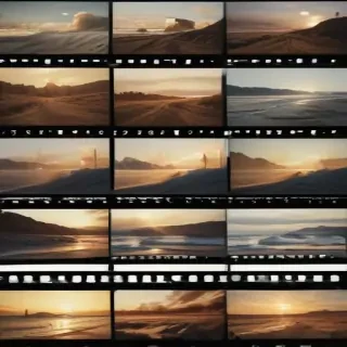 film strip template