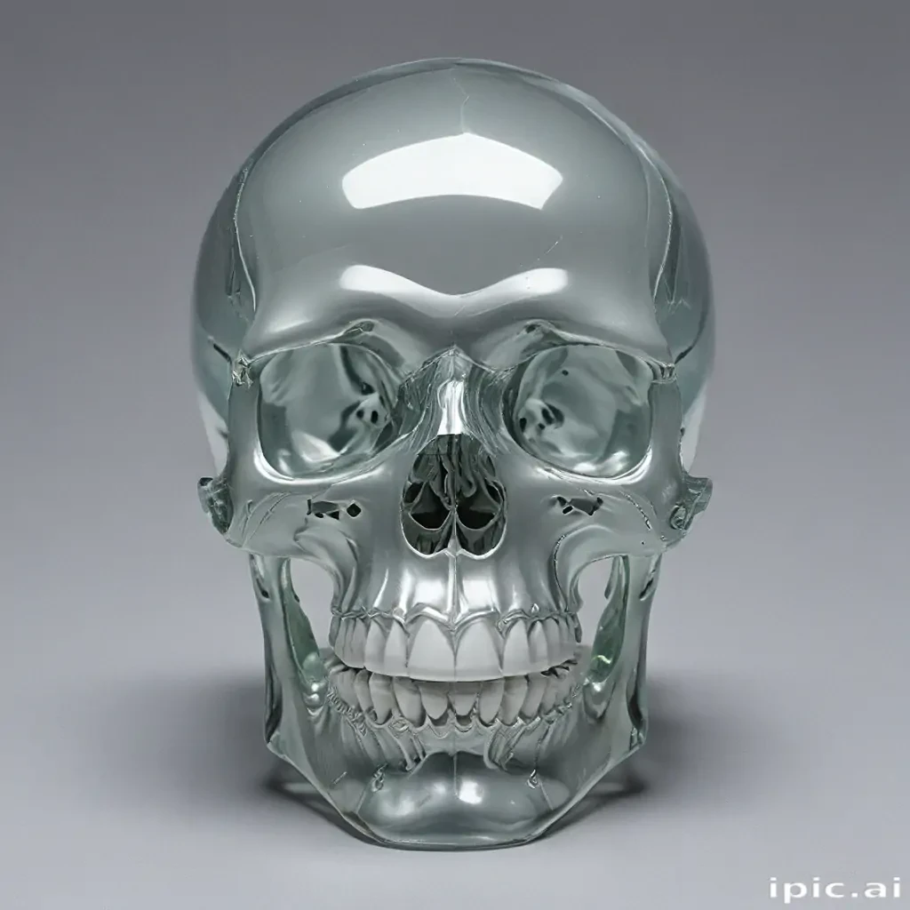 transparent skull