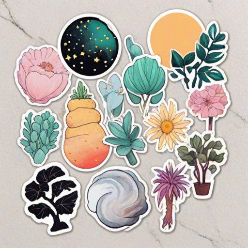printable sticker aesthetic