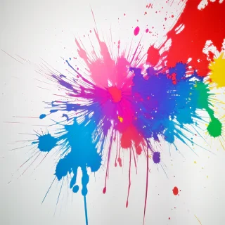 background paint splatter