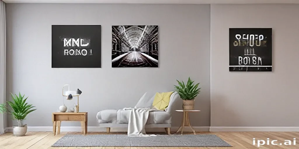 wall art mock ups