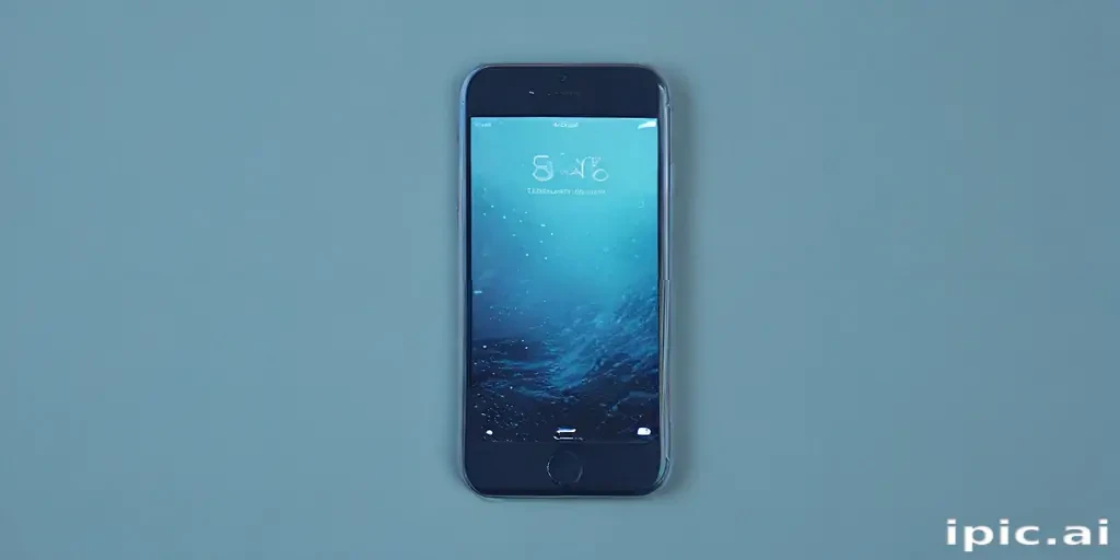 blue iphone background aesthetic