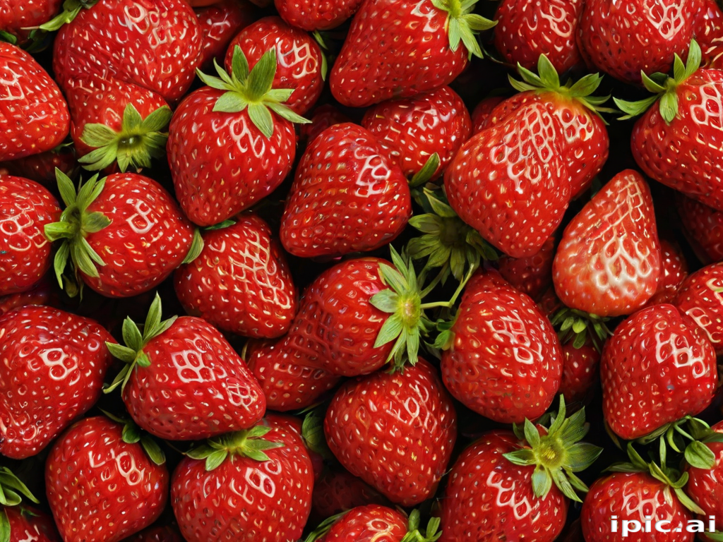 strawberry background