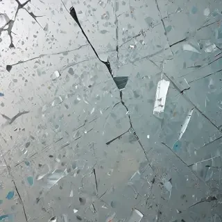broken glass texture