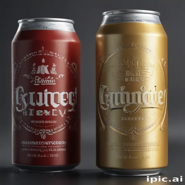 beer can mockup