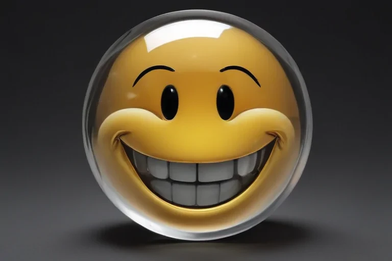 transparent smiley face