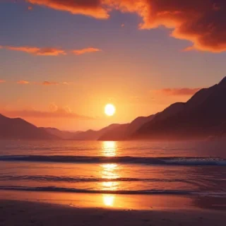 cute sunset backgrounds