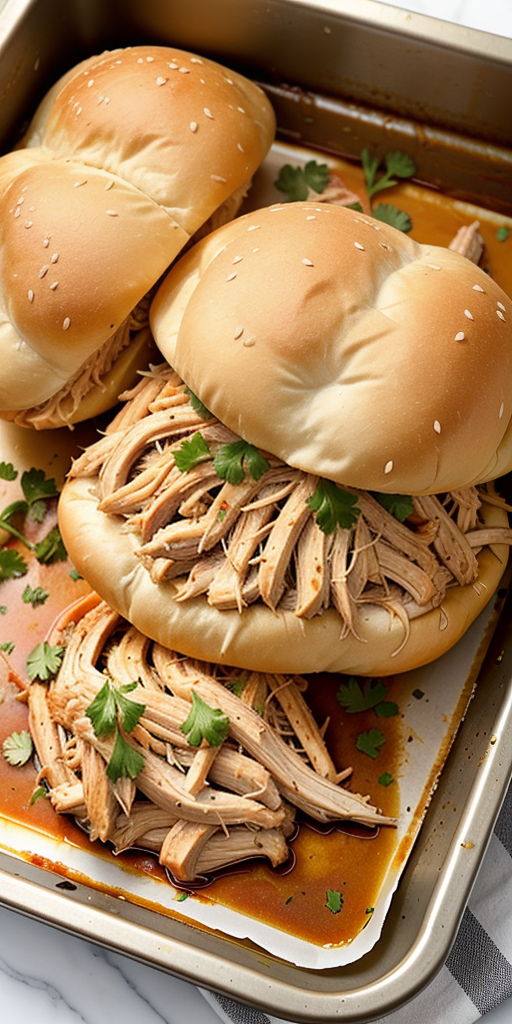 how to make pulled chicken in the oven