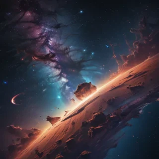 iphone wallpaper space