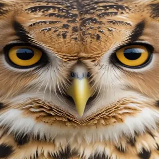 owl eyes