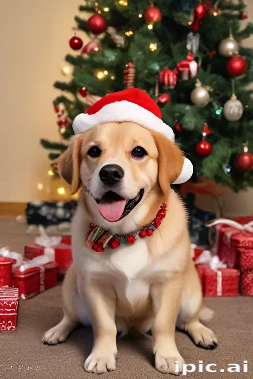 christmas dog pics