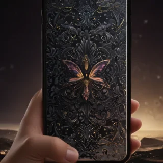 wallpaper black mobile