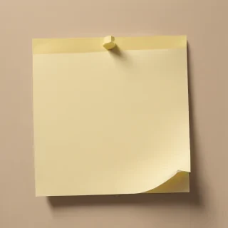aesthetic cute sticky note png