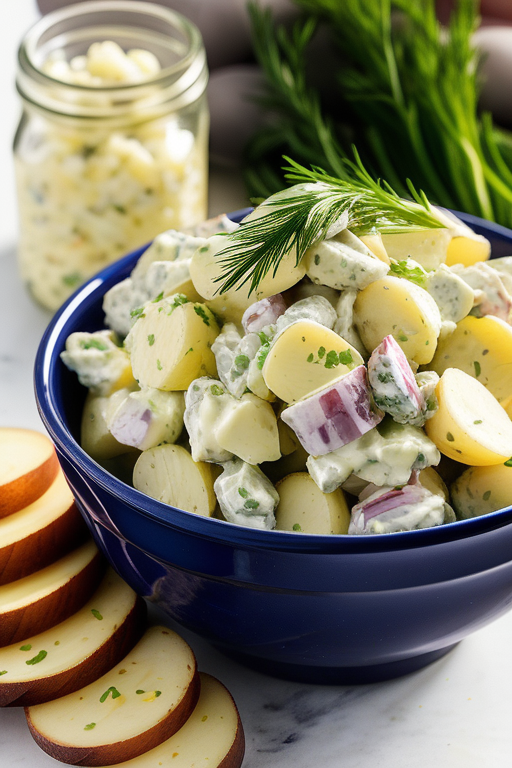 potato salad recipe with dill pickle