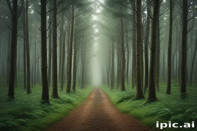 green forest aesthetic