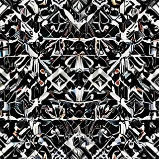 black and white patterns