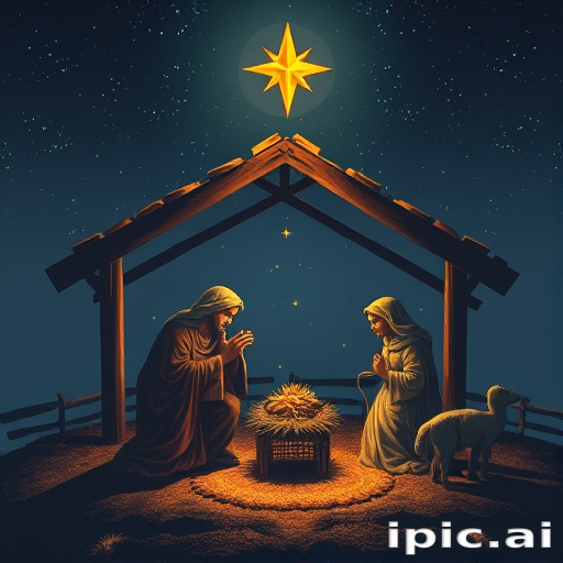 manger scene images free