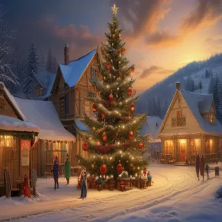 antique christmas images
