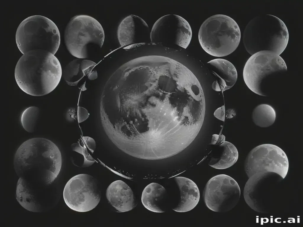 moon phases png