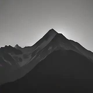 mountain silhouette
