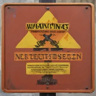 warning sign