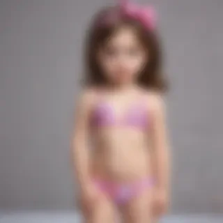ai art little girl bikini