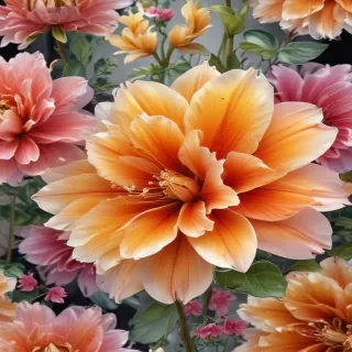 flower background transparent