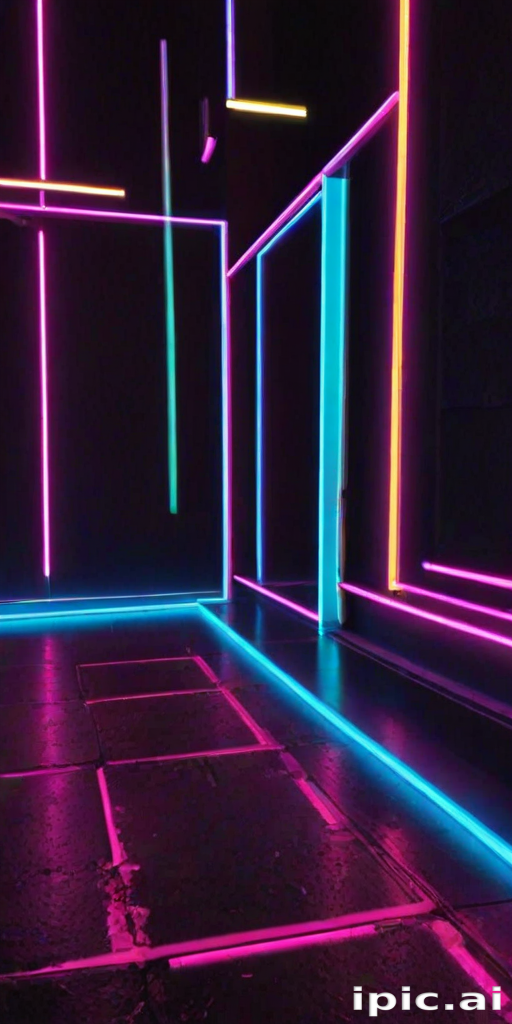 neon background aesthetic