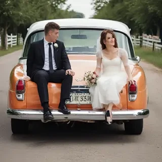 just married