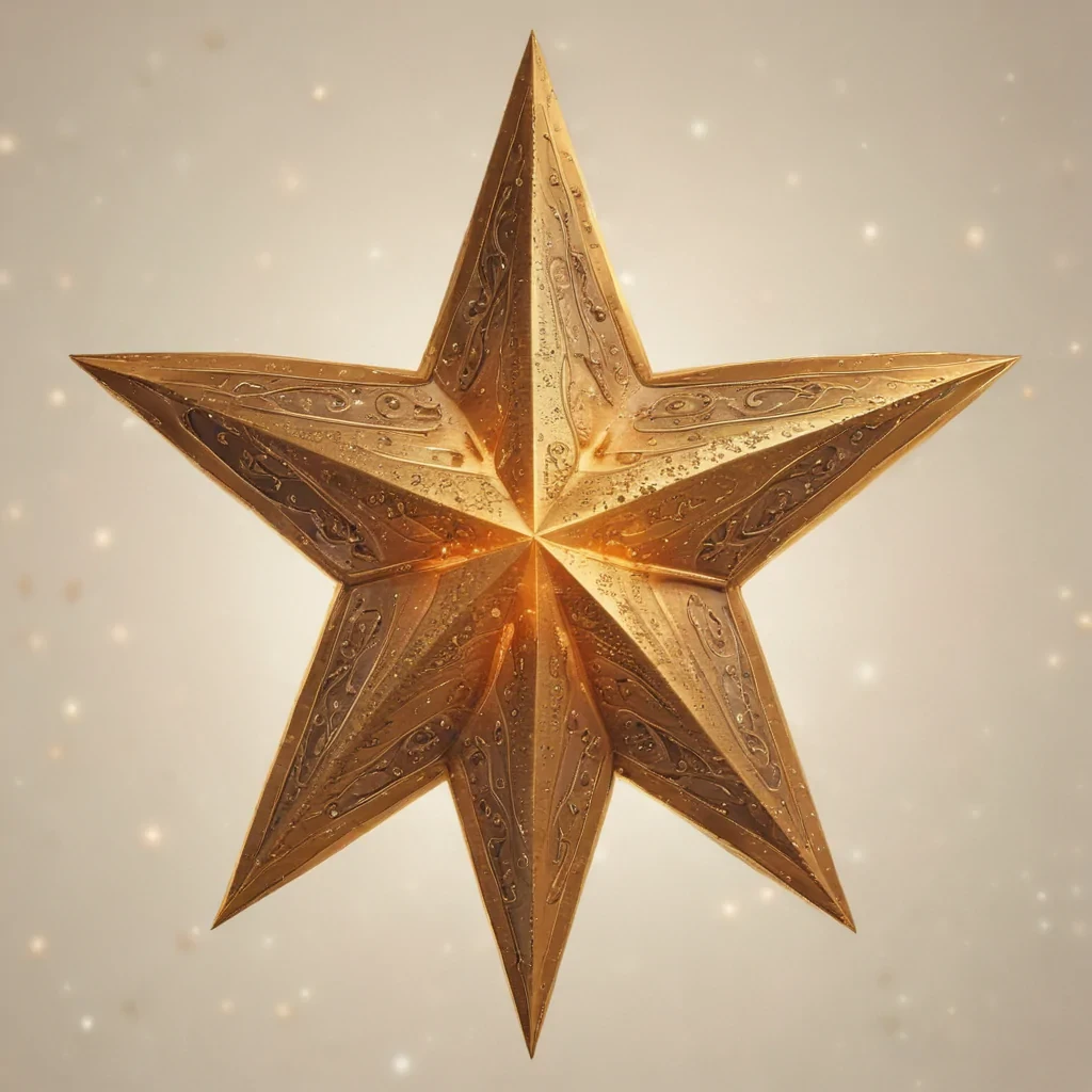 christmas star clipart free