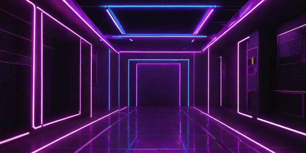 neon background aesthetic