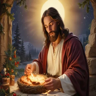 merry christmas jesus images