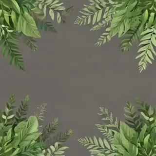 greenery border